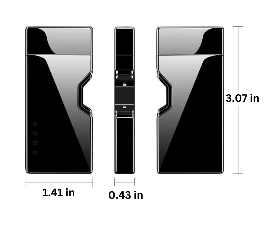 MLC 30 Infrared Spinning Arc Electronic Cig Lighter