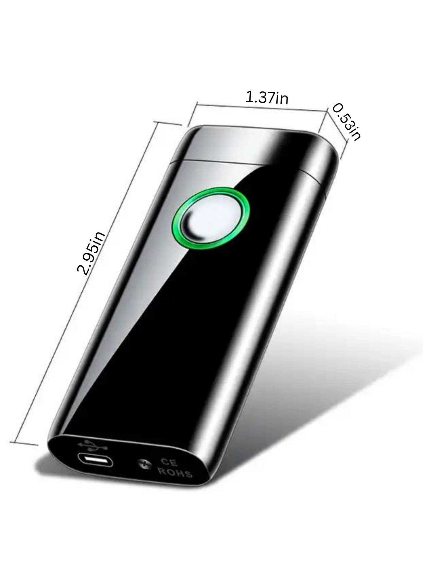 MLP 4 USB-C Round LED Ignition Double Arc Plasma Lighter™